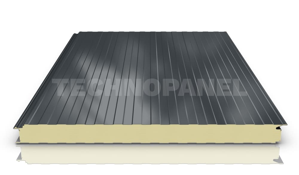 Sivi zidni panel - RAL 7016